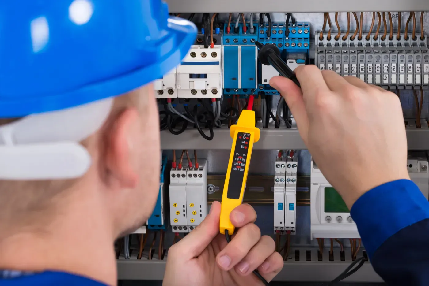 Mise en sécurité d'un circuit électrique dans l'Essonne
